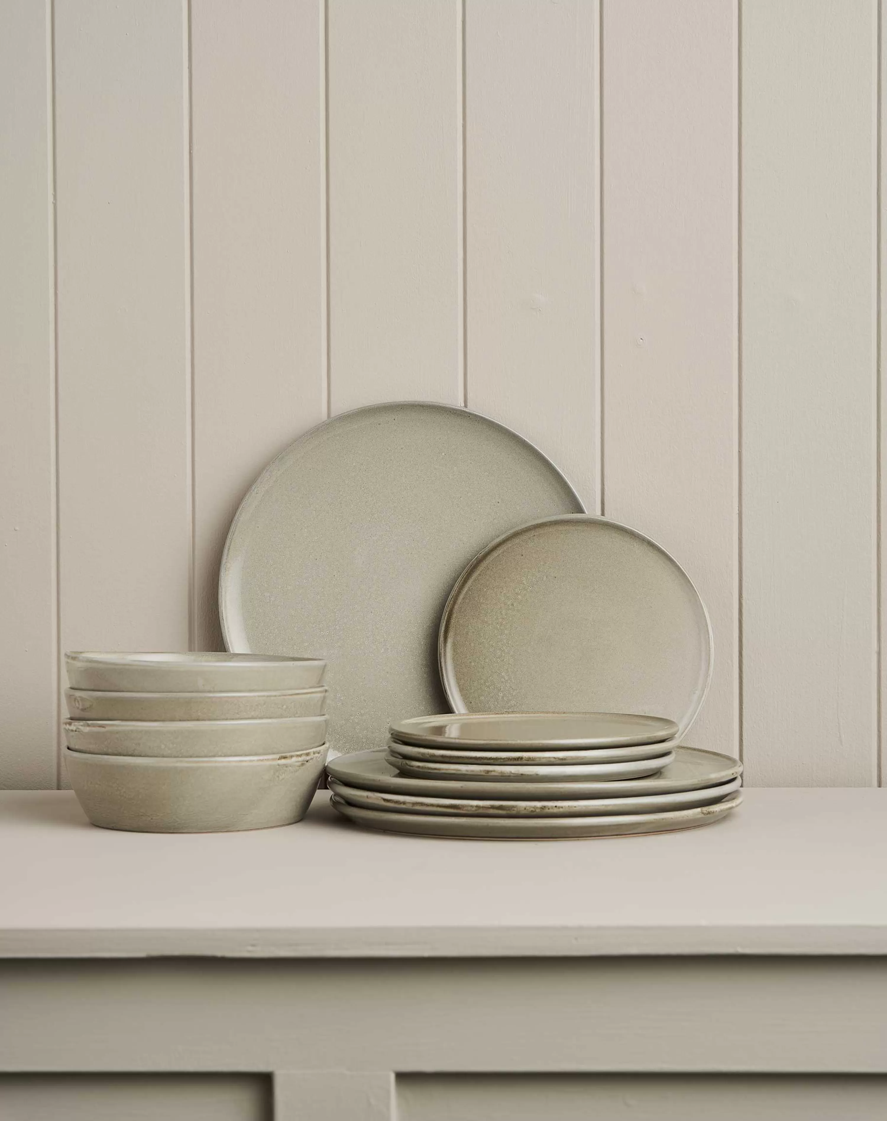 Robert Gordon Dinner Sets-12pc Canvas Dinner Set / Saltbush