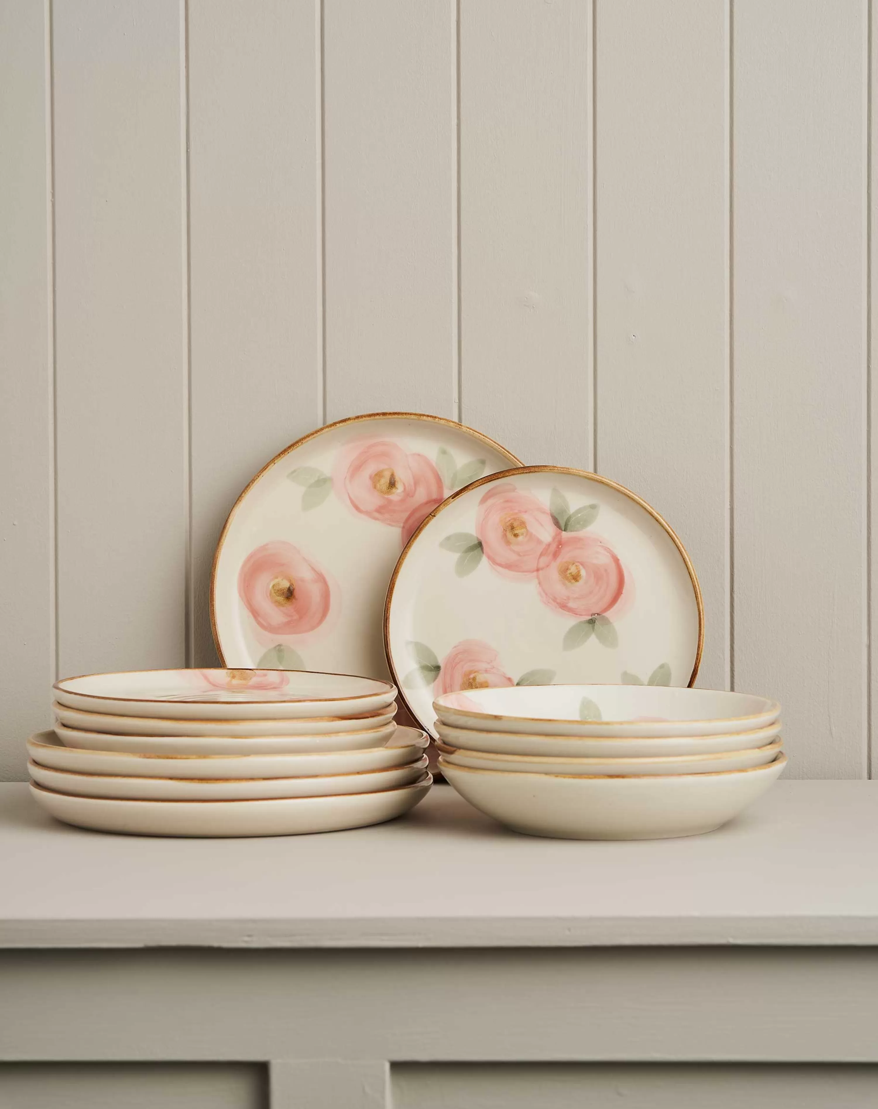 Robert Gordon Dinner Sets-12pc Terra Dinner Set / Orchard Blossom