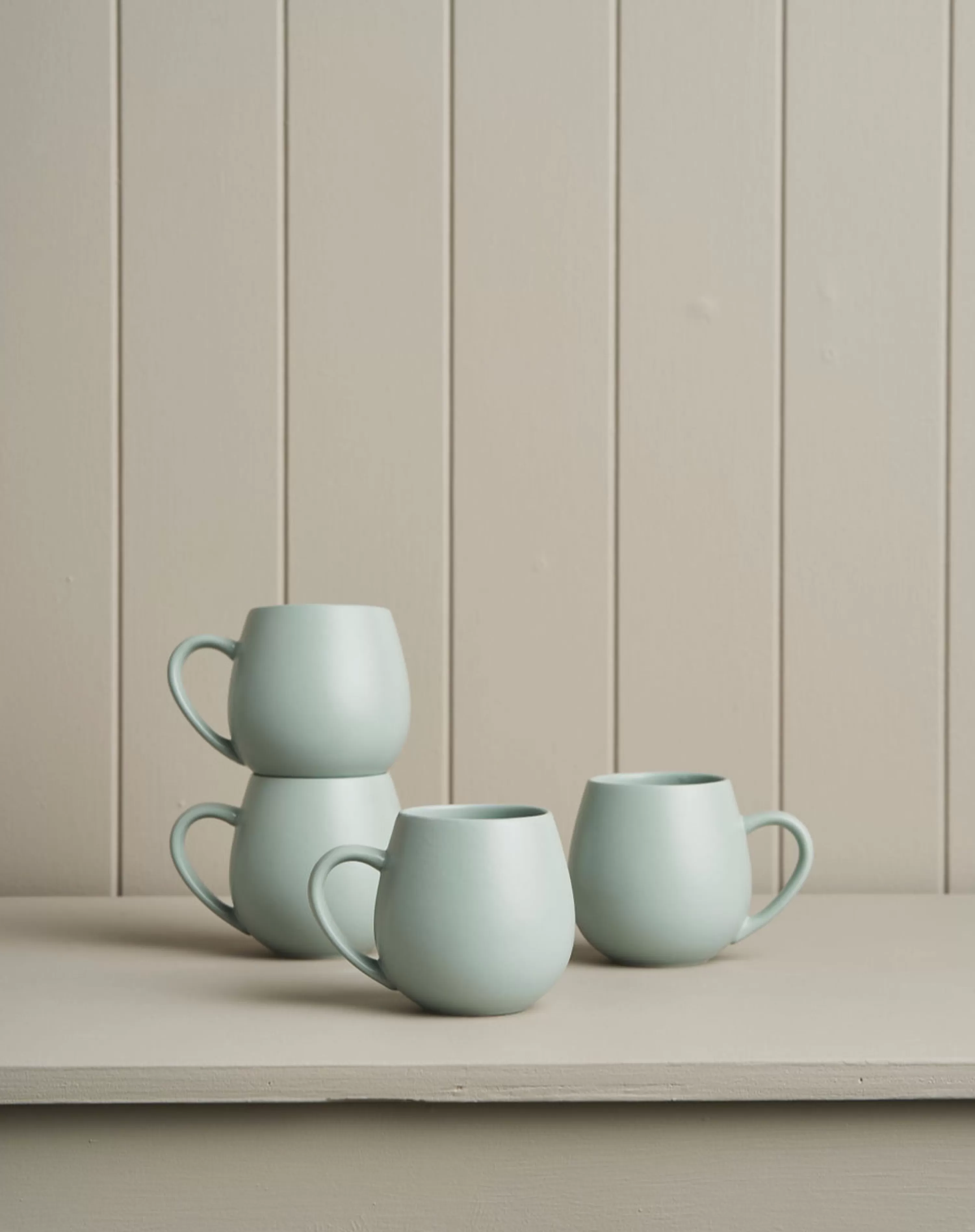 Robert Gordon Mugs & Cups-Hug Me Mugs / Matte Eucalyptus