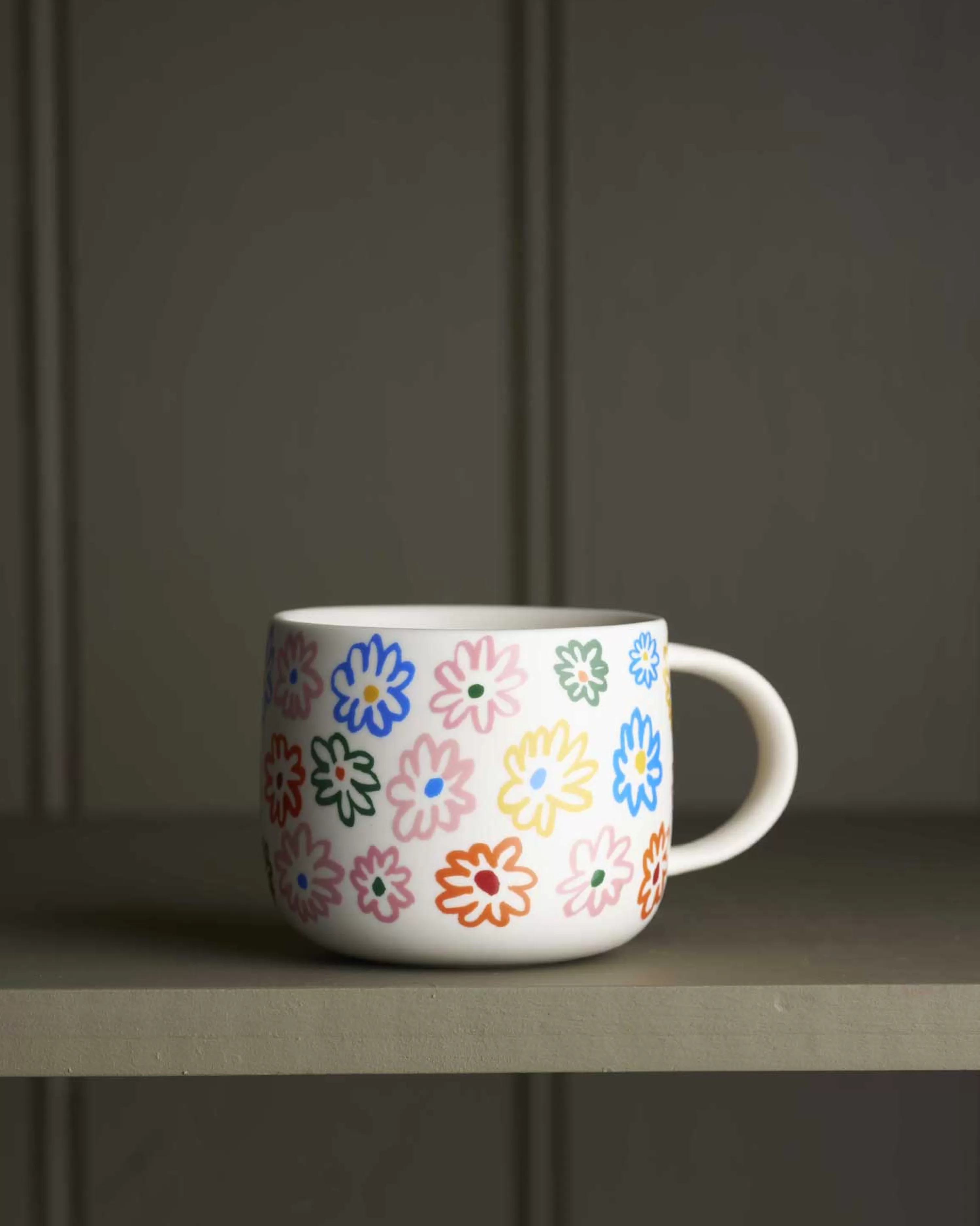 Robert Gordon Mugs & Cups-Mug - Big Flower Heart / RGA X Claire Ritchie