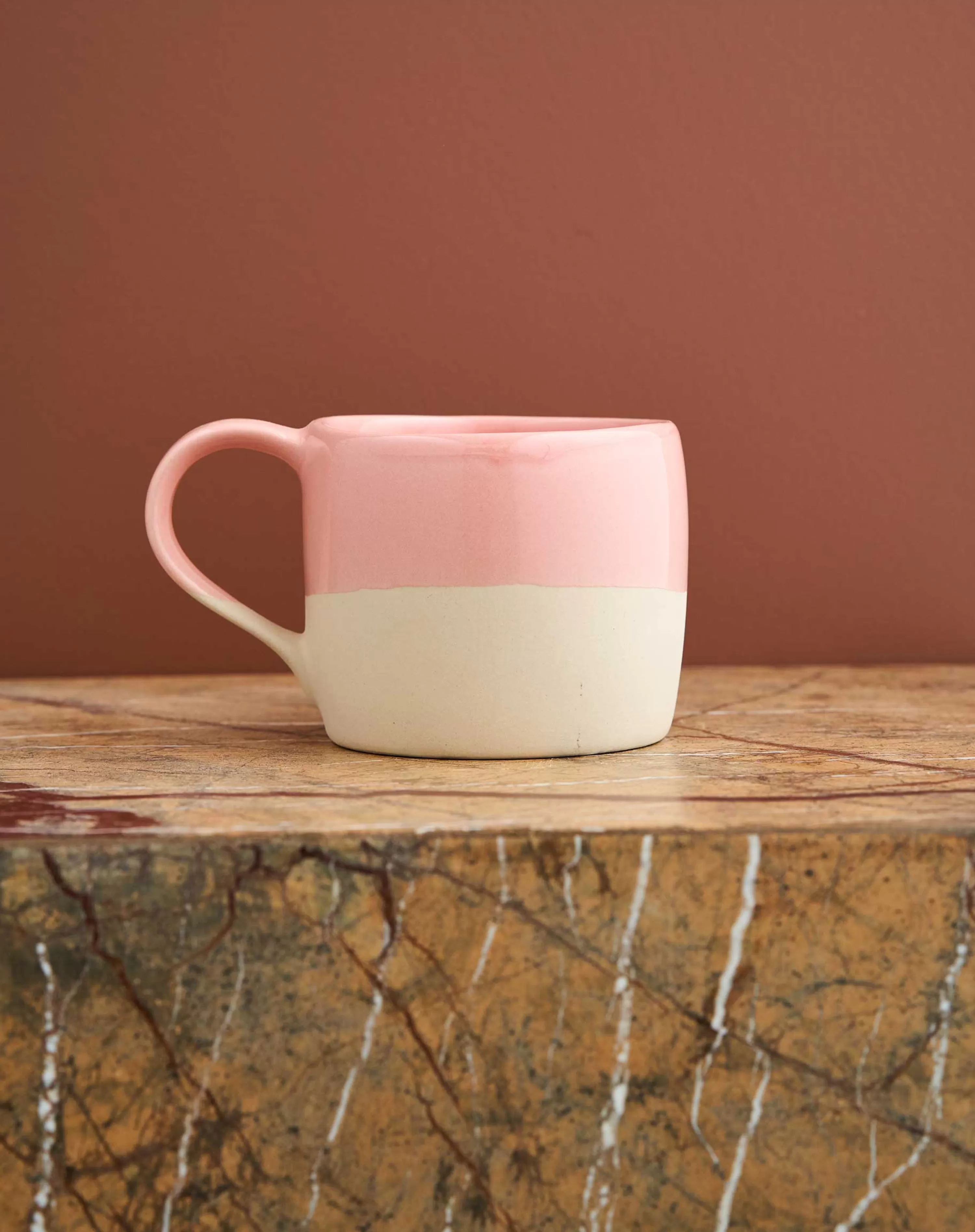 Robert Gordon Mugs & Cups-Swatch Mug / Peach